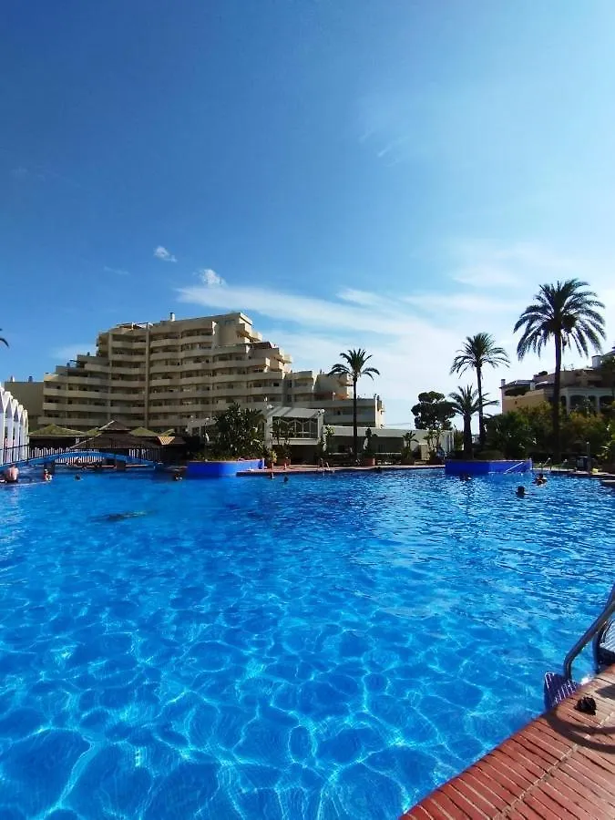 Estudio Terraza Vista Mar Parking Gratuito Piscinas Benalmádena Spanien
